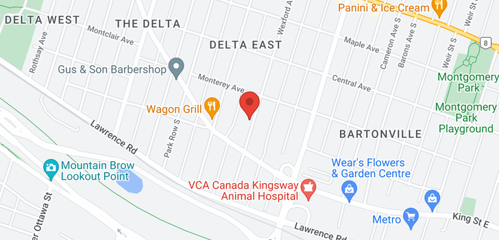 map of 208 WEXFORD Avenue S